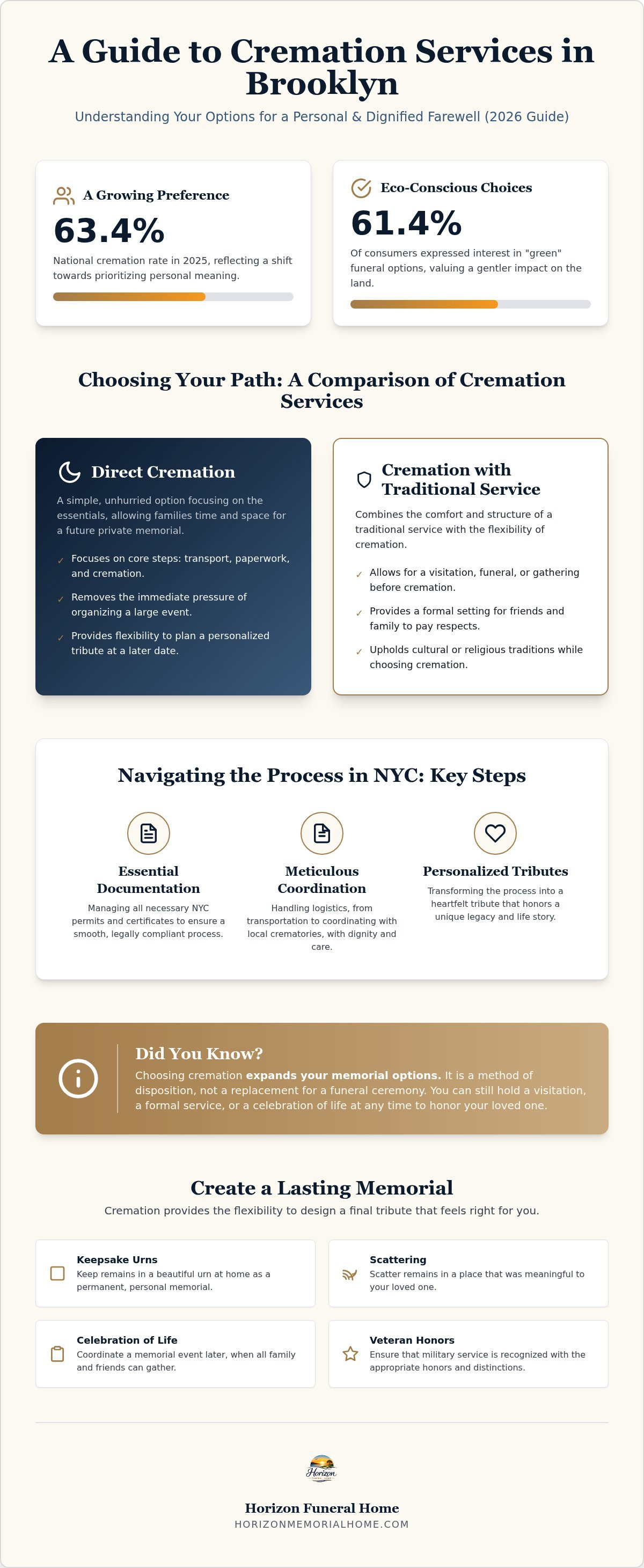 Information graphic for Brooklyn Cremation Services: 2026 Buying Guide